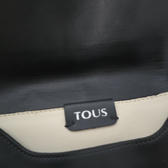 TOUS Medium Black and White Kaos Icon Crossbody bag - Picture 9 of 17